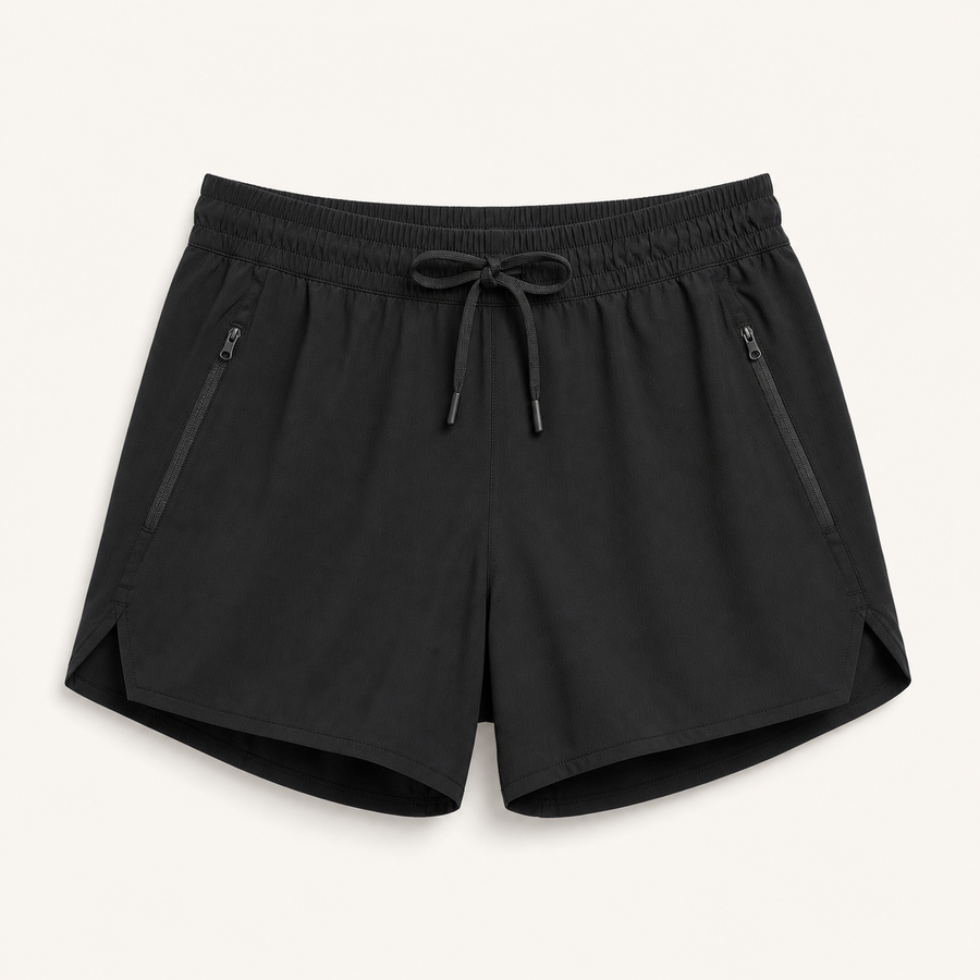 Velora AeroFlex 5 in Run Short in Core Black