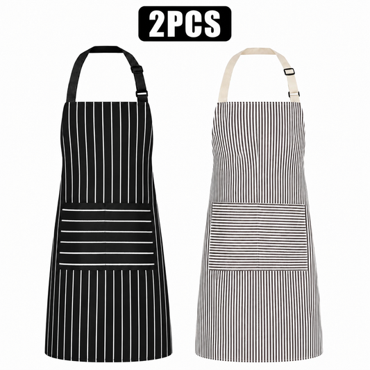 Brown and Black vevolora StudioPair apron set