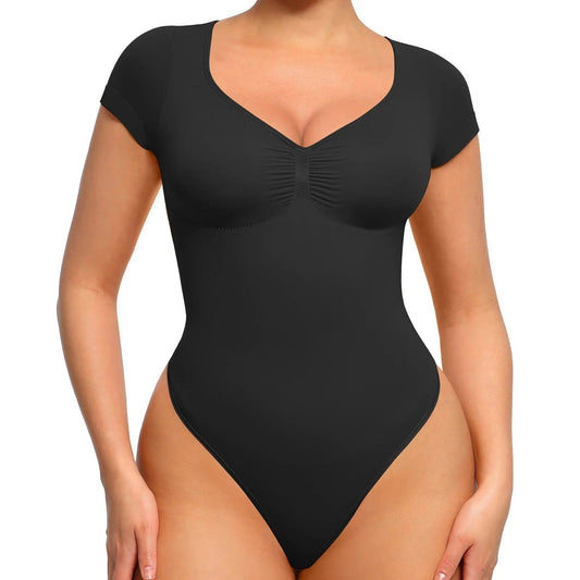 vevolora SculptFit shaping bodysuit in Black