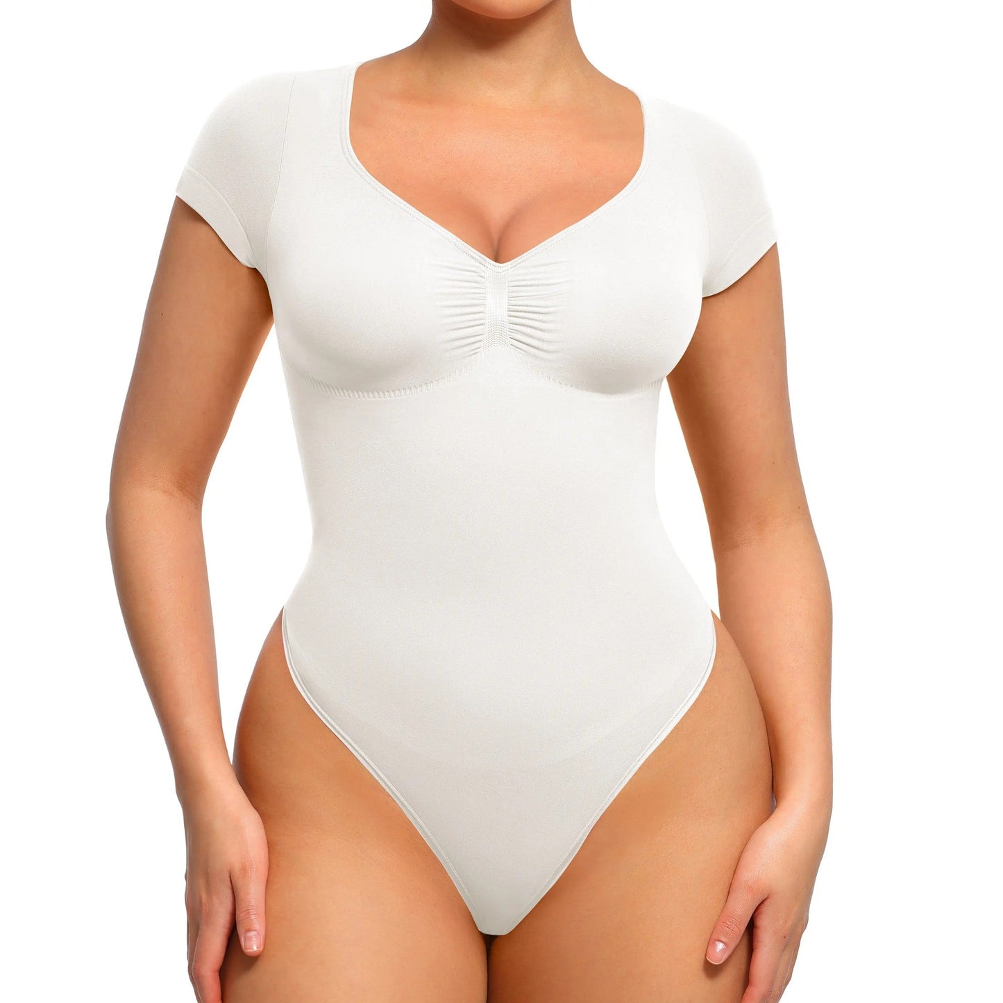 vevolora SculptFit shaping bodysuit in White