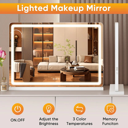 Vevolora vanity mirror touch control overview