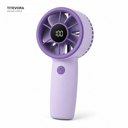 Roland Purple TITEVORA AeroJet Pro portable turbine fan