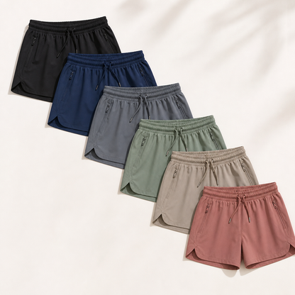 Velora AeroFlex running shorts color lineup