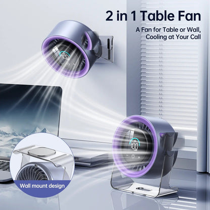 Vevolora GlacierFlow X1 table and wall use feature