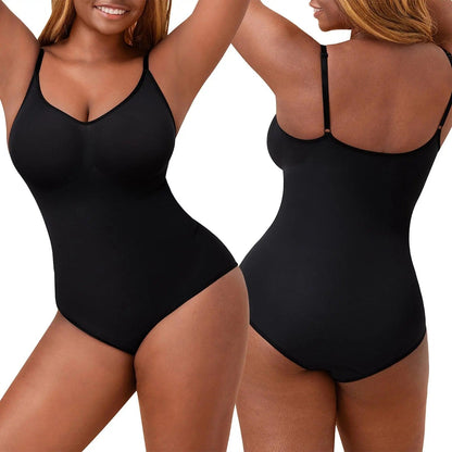 vevolora Panty-Black seamless shaping bodysuit