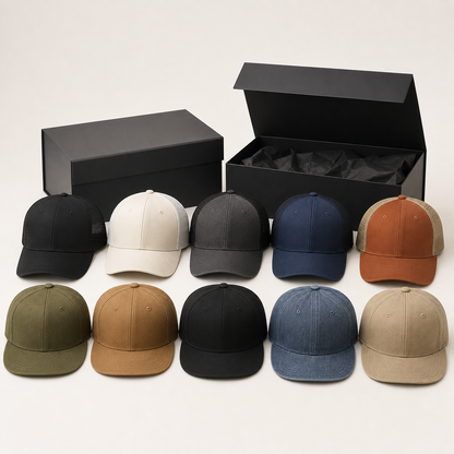 Two mystery boxes with ten total hats