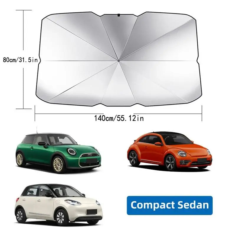 vevolora 55.12 by 31.5 inch one-piece sunshade