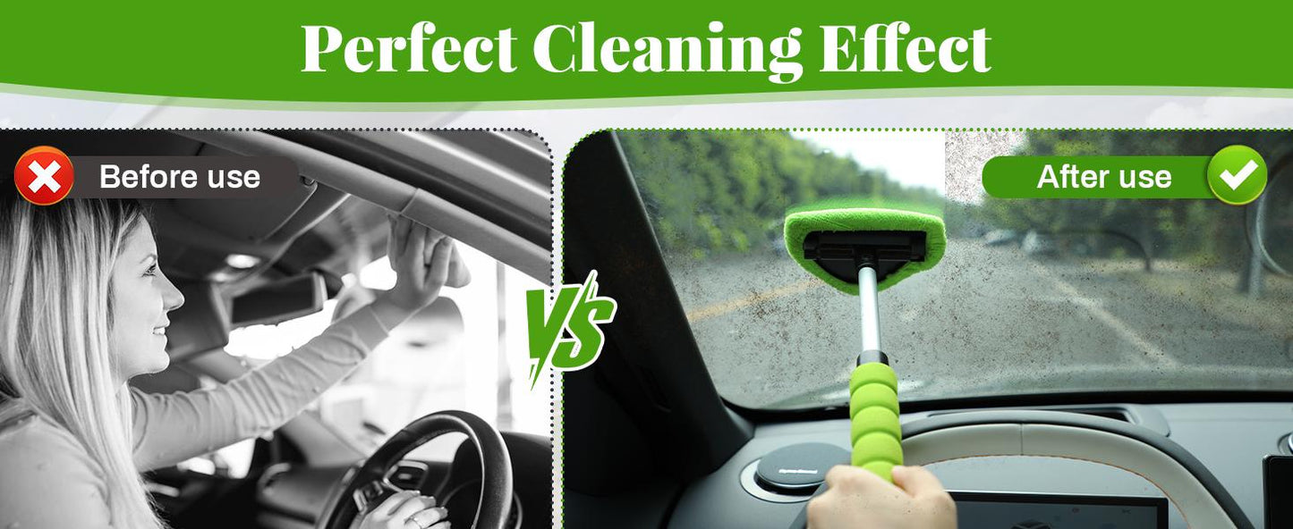 Windshield cleaning effect detail image