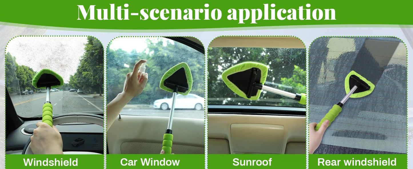 Vehicle windshield side glass sunroof and rear glass use cases