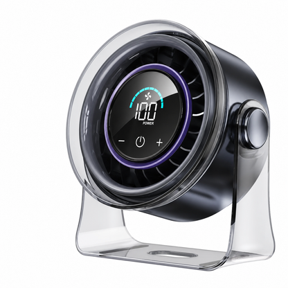 Black-Elite Vevolora GlacierFlow X1 desk fan