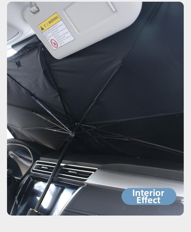 vevolora windshield sunshade interior placement