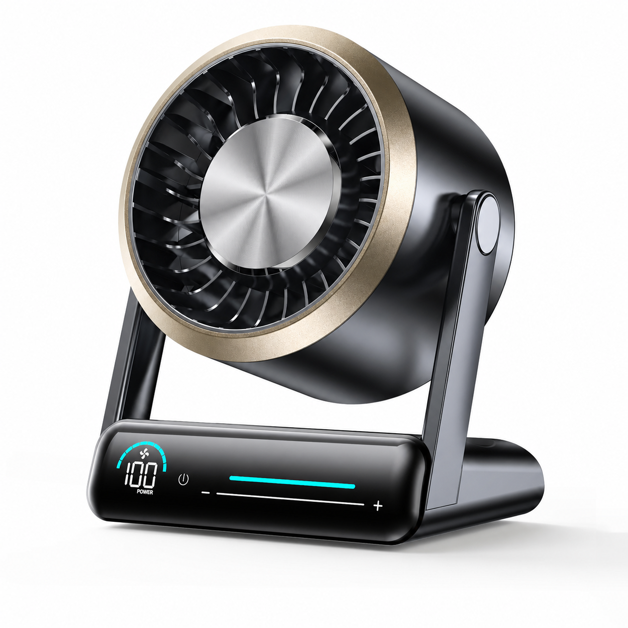Pro Black Vevolora GlacierFlow X1 desk fan