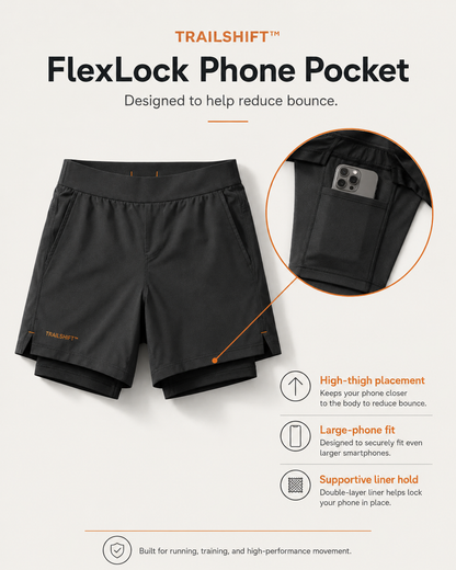 TRAILSHIFT™ FLEXLOCK 7" 2-in-1 All-Day Training Short - view 2