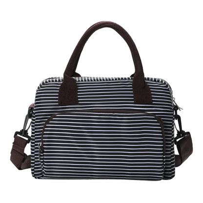 Vevolora Variant | vevolora-11l-insulated-lunch-tote | grey stripe