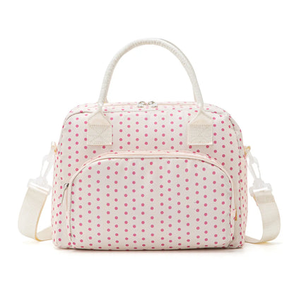Vevolora Variant | vevolora-11l-insulated-lunch-tote | pink polka dot